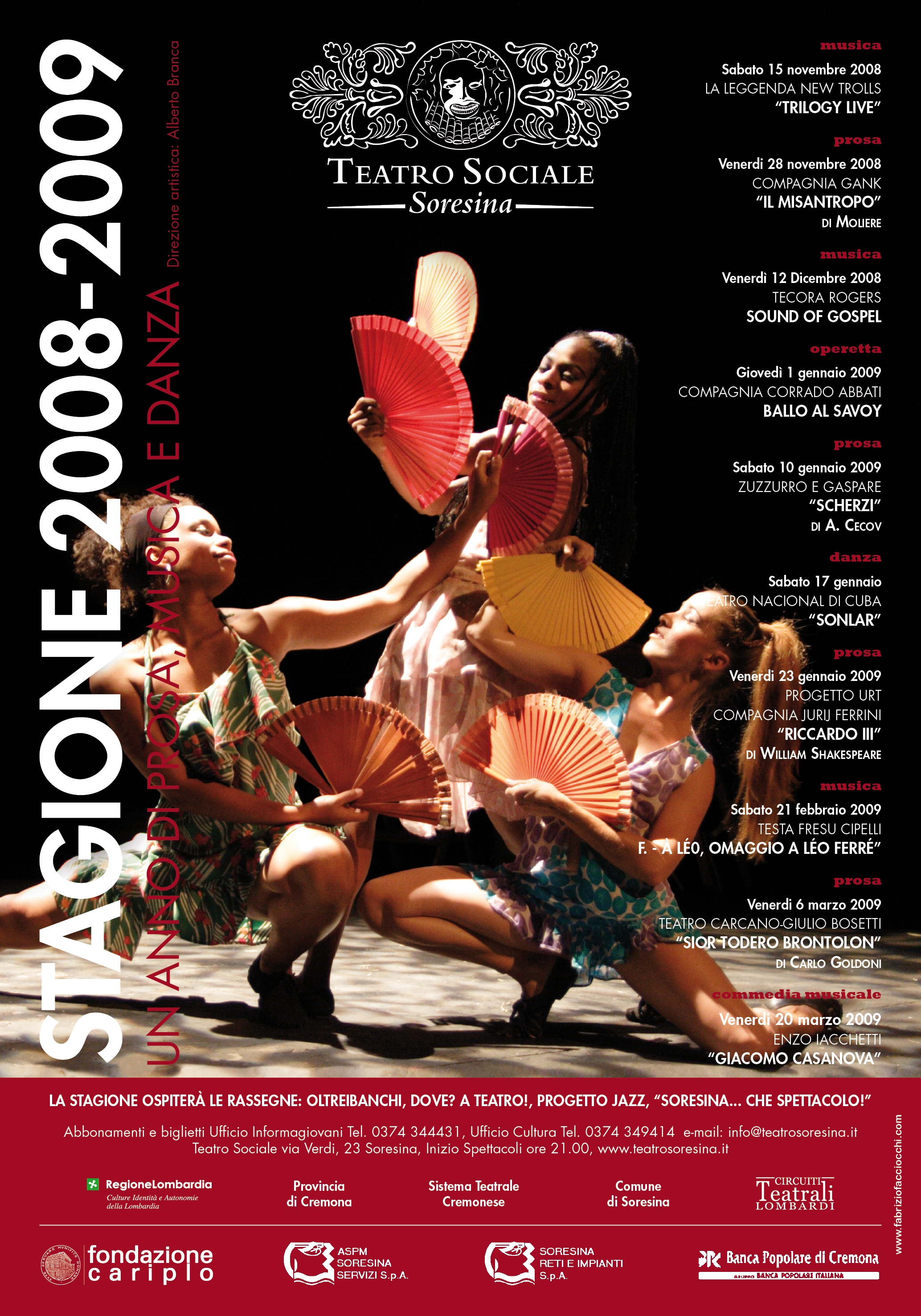 Locandina stagione 08/09