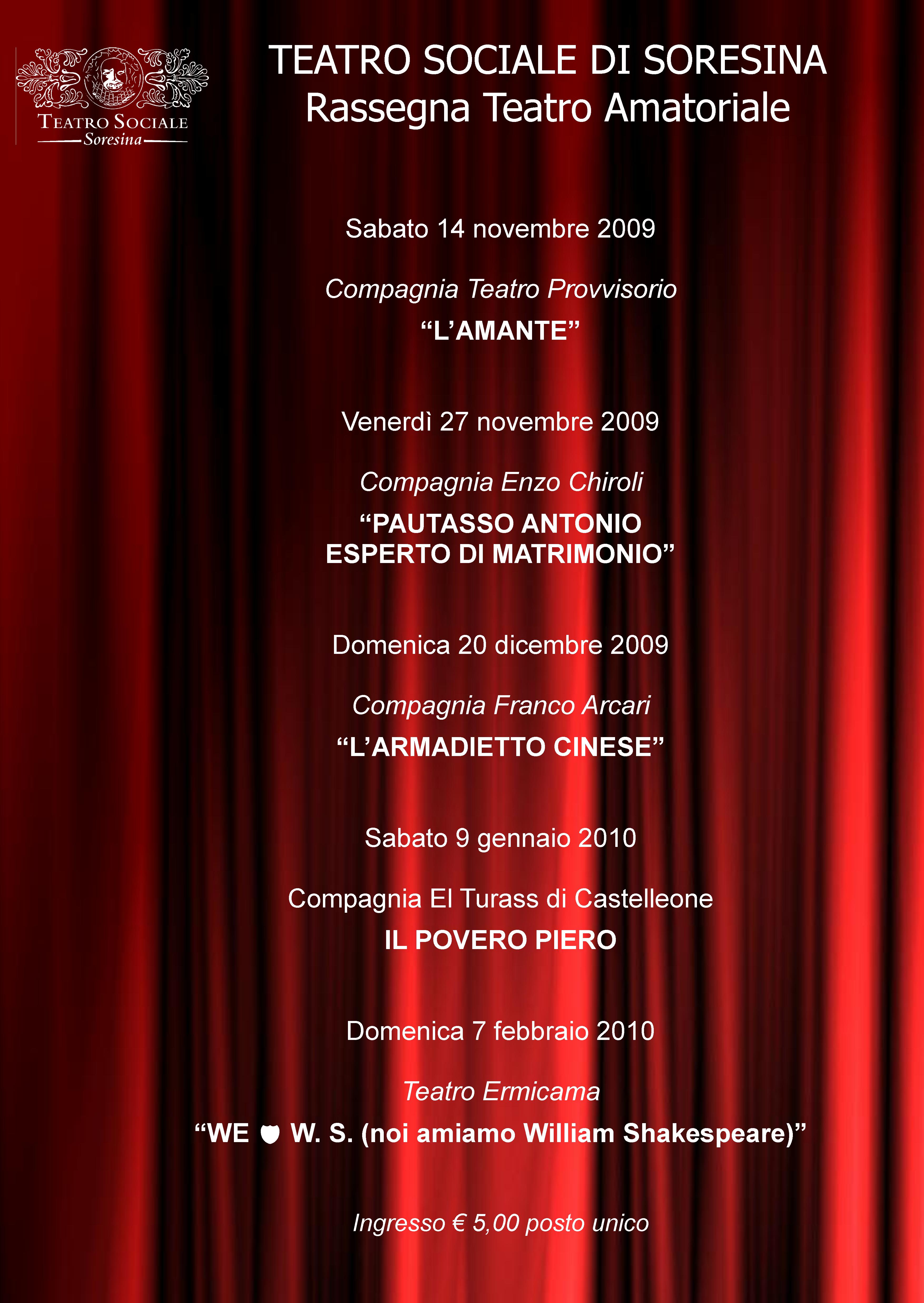 2009-10 Teatro Amatoriale